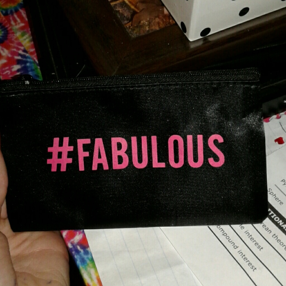 A #fabulous pouch and 4 friendships bracelets